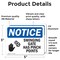 Signmission Safety Culture Sign, 5 in Width, Vinyl Decal, Rectangle OS-2PACK-NS-D-35-L-18519 - alternate 4